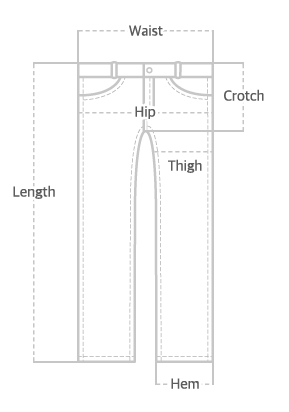 Size Guide Jeans